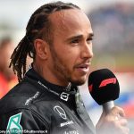 Lewis Hamilton aims subtle dig at Max Verstappen after claiming his 'very sensible' wheel-to-wheel battle with Charles Leclerc at Copse corner was 'clearly a lot different' to the infamous collision he experienced with the Dutchman at Silverstone last year