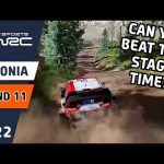 Esports WRC 2022 using WRC 10 - Round 11 - Rally Estonia - World Record Stage Time!