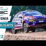 WRC Rally Highlights : WRC Rally Estonia 2022 : Junior WRC Friday