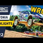 WRC Rally Highlights : WRC Rally Estonia 2022 : WRC2 Friday