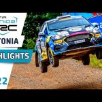 WRC Rally Highlights : WRC Rally Estonia 2022 : Junior WRC Saturday