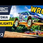 WRC Rally Highlights : WRC Rally Estonia 2022 : WRC2 Results and Final Day Rally Action