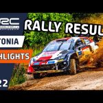 WRC Rally Highlights : WRC Rally Estonia 2022 - Final Sunday Action and Rally Results.