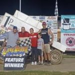 Curtis Evans Earns First POWRi LOS 305 Sprint Feature Victory