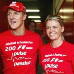 Michael Schumacher’s wife breaks down in tears on stage as F1 legend is honoured in emotional ceremony