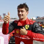Charles Leclerc takes pole position for the French Grand Prix after pipping title rival Max Verstappen and Ferrari team-mates Sergio Perez in qualifying... with Lewis Hamilton starting fourth