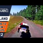 Esports WRC 2022 using WRC 10 - Round 12 - Rally Finland Review and Results