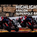WorldSBK Superpole Race Highlights | 2022 Aragon Round