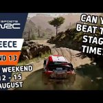 Esports WRC 2022 using WRC 10 - Round 13 - ACROPOLIS RALLY GREECE - World Record Stage Time!