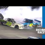 Leitz makes contact with Hocevar at Richmond