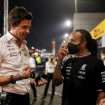 'It's complete bull****'!: Toto Wolff quashes talk of replacing Lewis Hamilton with Sergio Perez - and insists he has had conversations with the 37-year-old about staying at Mercedes for another 'five or 10 YEARS'