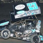 Jeremy Camp Earns Feature Victory in POWRi Outlaw Micros at Macon Speedway