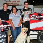 Chase McDermand Claims Victory at Davenport Speedway with POWRi National Midgets