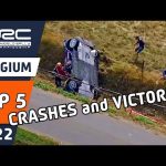 Top 5 Moments | WRC Ypres Rally Belgium 2022