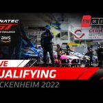LIVE | Qualifying | Hockenheim | Fanatec GT World Challenge Europe Powered by AWS 2022 (English)