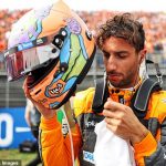 'That would be awesome!': Daniel Ricciardo's potential switch to Mercedes as Lewis Hamilton's successor splits opinion on social media... as some some fans hail the Australian as a 'great' driver while others claiming he 'is finished'