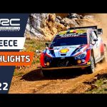 WRC Rally Highlights : Saturday Afternoon | WRC EKO Acropolis Rally Greece 2022
