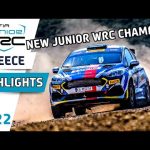 Junior WRC Highlights : Sunday | WRC EKO Acropolis Rally Greece 2022