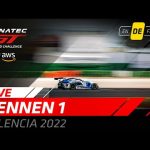 LIVE | Rennen 1 | Valencia | Fanatec GT World Challenge Europe Powered by AWS (Deutsche)