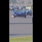 Lister belches flame lap after lap at Goodwood