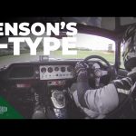 Onboard Jenson Button's smooth Jaguar E-type laps | Goodwood Revival '22