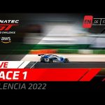 LIVE | Race 1 | Valencia | Fanatec GT World Challenge Europe Powered by AWS (English)