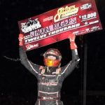 Rogers Hustles To First USAC Score