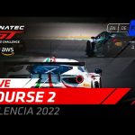 LIVE | Course 2 | Valencia | Fanatec GT World Challenge Europe Powered by AWS (Francais)
