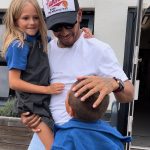 Proud uncle Lewis Hamilton shares sweet pics with niece & nephew as F1 star picks them up from school and watches Disney