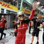 Drama at Marina Bay as championship leader Max Verstappen qualifies EIGHTH for the Singapore Grand Prix amid sweary rant to Red Bull... as Ferrari star Charles Leclerc takes pole position and Lewis Hamilton runs third