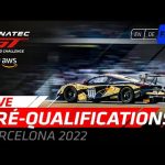 LIVE | Pre-Qualifications | Barcelona | Fanatec GT World Challenge Europe Powered by AWS (Francais)