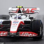 Mick Schumacher crashes OUT of first practice for Japanese Grand Prix after collision with the barriers in Suzuka rain as the German’s miserable F1 season hits another low with his Haas future uncertain