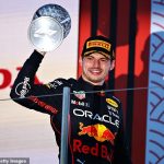 Max Verstappen is WORLD CHAMPION! Red Bull star clinches second F1 title after victory at Japanese Grand Prix... as Charles Leclerc is handed a penalty after chaotic and rain-hit race at Suzuka