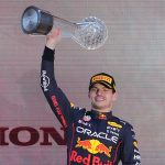 'The first one is emotional, the second one is more beautiful': Verstappen says he 'didn't expect' to seal 2022 world title at Japanese GP - as Red Bull driver admits confusion at points tally