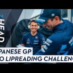 Head 2 Head | Bang & Olufsen Lip Reading Challenge | Williams Racing