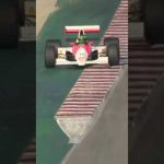 Pato O'Ward attacks Corkscrew in Ayrton Senna's V10 McLaren F1 car