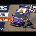 Day 2 Morning Highlights | RallyRACC Catalunya - Rally de España 2022