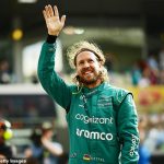 Four-time world champion Sebastian Vettel given guard of honour by Lewis Hamilton and fellow F1 drivers on the grid ahead of his final ever race at the Abu Dhabi Grand Prix... and he claims a point to close his 16-season career