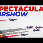 Red Arrows' incredible Goodwood air display