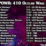 Twenty-Nine Date Season Selected for POWRi 410 Wing Sprint Schedule