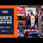 Ogier's RECORD-BREAKING Ninth Rallye Monte-Carlo Victory! | WRC Rallye Monte-Carlo 2023