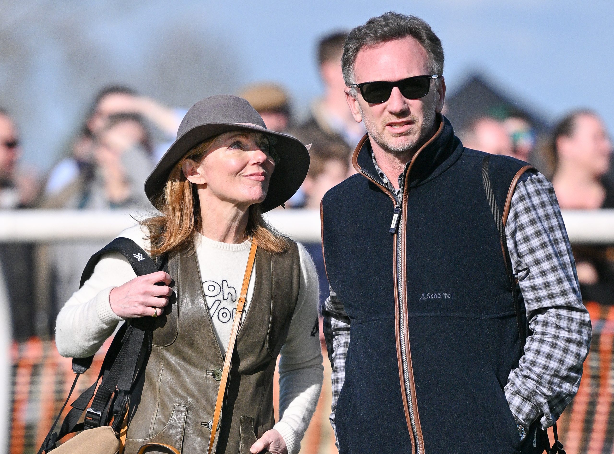 Horner brags bond with Geri Halliwell is ‘fantastic’ & Bernie calls their patch-up ‘peace in our time’ after sext stormHorner’s female accuser’s appeal against him being cleared is ongoing